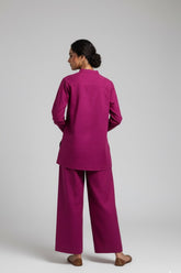 Magenta Dobby Cotton Set